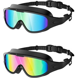 Aby coolswi Swim Goggles, Swimming Goggles No Leaking Full Protection Adult Men Women Youth (Modern)
