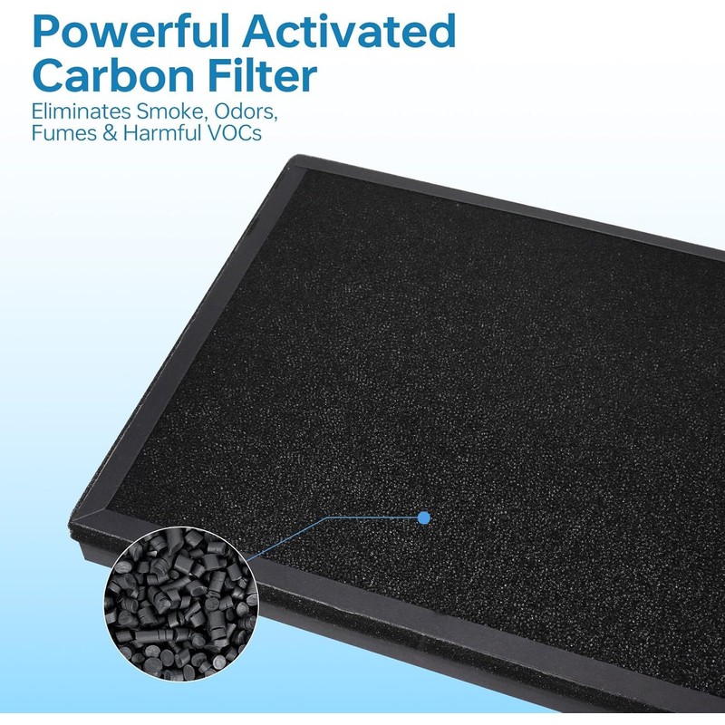 2 Pack HAP603 Replacement Filter Compatible with ECOSELF HAP603WF &