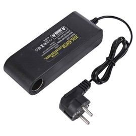 KFZ Netzadapter, 12V 10A AC-DC Spannungswandler 100-240V auf 12V 10A Wechselrichter mit Zigarettenanzünder Buchse, KFZ-Netzteil Adapter für Reifenfüller, Autokühlschrank, Autostaubsauger - 120W