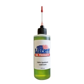 Liberty Oil, the Best 100% Synthetic Oil for Lubricating All Moving Parts of Your Spinning Fishing Reels. 4oz Bottle with 1.5inch Needle