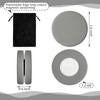 Jetec Round Magnetic Drapery Weights Shower Curtain Weights Strong Tablecloth