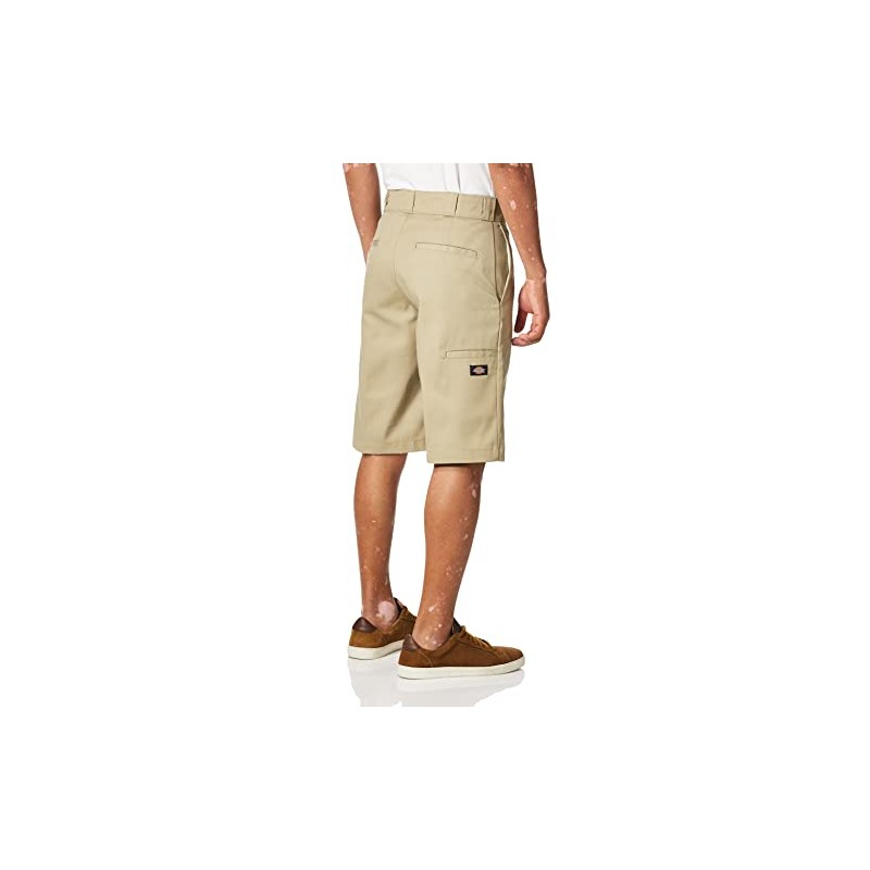 Dickies Men's 13" Relaxed Fit Multi-Pocket Work Short,Khaki,US 38
