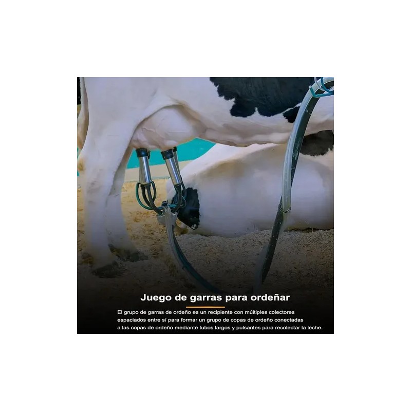 Ordeñadoras Vacas Con Gancho, Grupo De De Leche Para Bomba