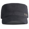 BABAHU Men's Cotton Military Caps Cadet Army Caps Unique Design