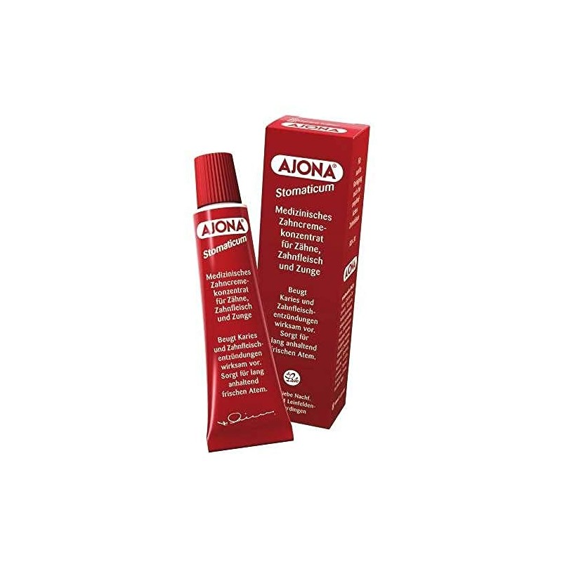 12x Ajona Stomaticum Toothpaste 25ml (12x 25ml)