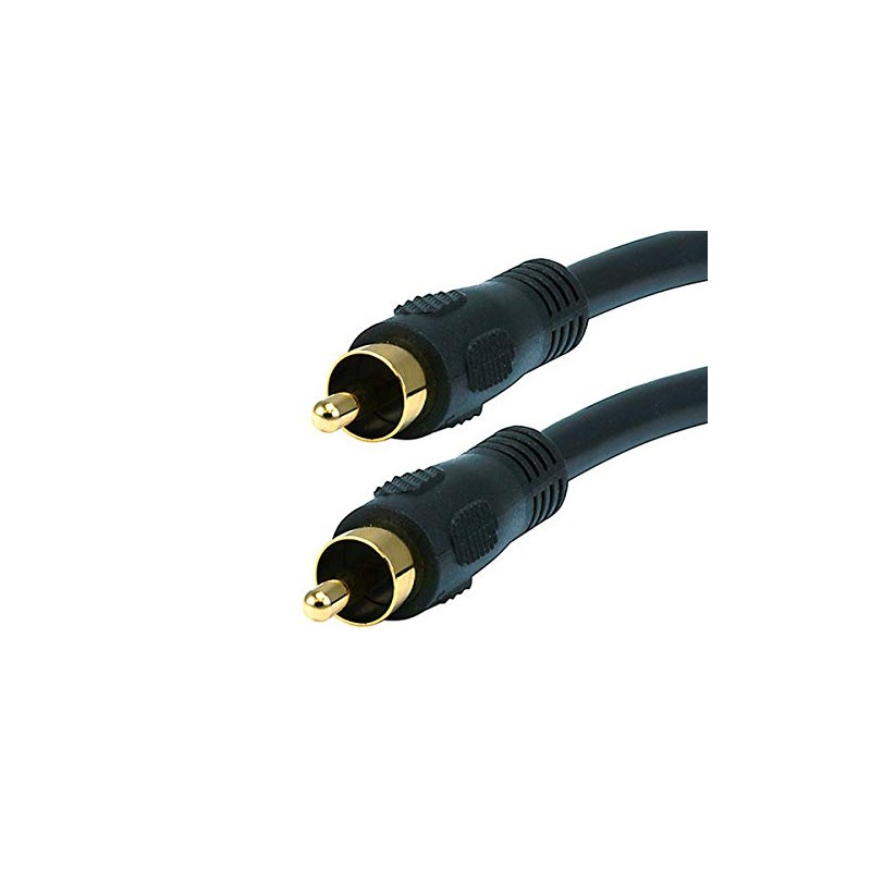 Monoprice 6ft Coaxial Audio/Video RCA Cable M/M RG59U 75ohm (for