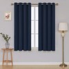 Deconovo Blackout Curtains for Living Room, Room Darkening Curtain Panel