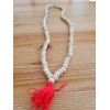 Buffalo Bone 108 8.5mm Buddhist Prayer Beads Tibetan Mala Japmala