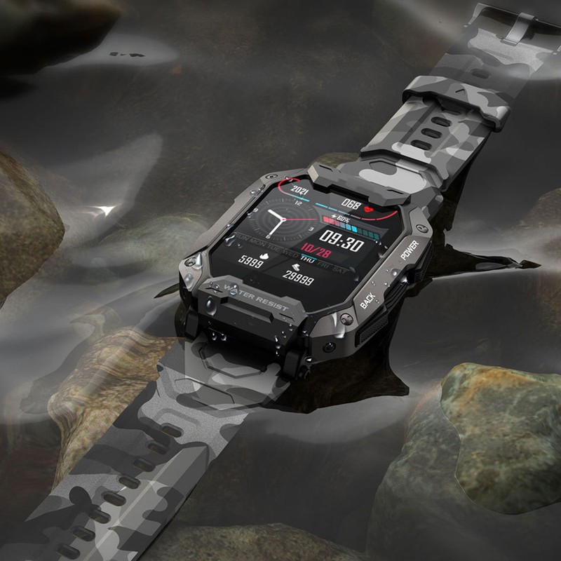 Kids Fitness Tracker Watch Waterproof 380mAh Battery 24 Sports Modes