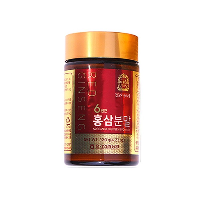 Hwangpungjeong 6년근 황풍정 홍삼분말 120g병/풍기/황풍정위탁판매몰 6-Year-Old Hong Sam Powder 120g
