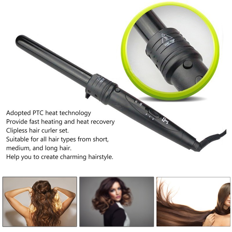 85W 5 in 1 Professional Curling Iron Fast Heating Ceramic