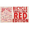 BICYCLE Playing Cards Table Talk Table Talk (RED Red)