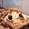 Aquarium & Terrarium Corner Cave Faux Mangrove Root Hideout for