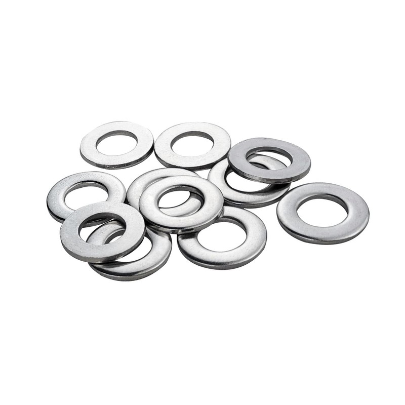 Fajoeda Washers M8.50 pieces washers M8 stainless steel A2 -