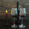 CVHOMEDECO. Real Wax Hand Dipped Battery Operated LED Timer Taper