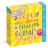 You Are Doing a Freaking Great Job Page-A-Day Calendar 2021