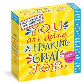 You Are Doing a Freaking Great Job Page-A-Day Calendar 2021
