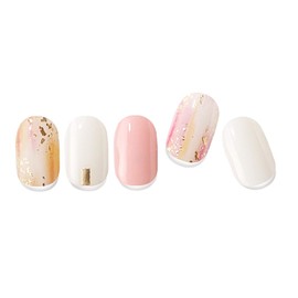 Edgeu (Marble Ombre) Real Gel Nail Sticker 34pcs Nail Art Polish Sticker Decals