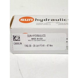 Sun Hydraulics CBBBLIN Counter Balance Valve 1.5:1 Pilot Ration Semi-Restriciv