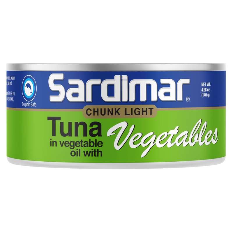 Sardimar Chunk Light Tuna ( Vegetables- Pack of 6 )