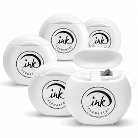Ink Permanent White Brow Mapping String, 5 Pack, 25m Each, 125m
