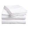 Vianney Sabanas Blancas 100% Algodon King Size Cabos Blanco Vianney