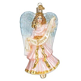 Old World Christmas Ornaments Nativity Angel Glass Blown Ornaments for Christmas Tree