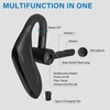 SUNITEC Auriculares Bluetooth, doble micrófono inalámbrico para computadora con tiempo
