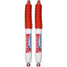 TrendsAuto Pair of Nitro 8000 Series Front Nitrogen Gas Shocks fits 1999 2004 F250 F350 Super Duty 4WD with 6-8” Front Lift | 150 PSI Gas Charged | Durable Construction | Velocity-Sensitive Valving