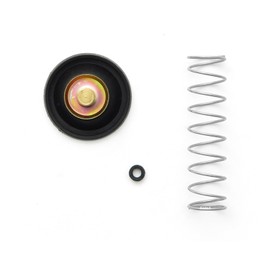 Carburetor Air Cut Off Valve Assembly with O-ring and Spring Compatible with Suzuki DR-Z400 DRZ400 LT-A400 LTA400 LT-F400 LTF400 Eiger LT-A500 LTA500 LT-F500 LTF500 Vinson 2000 2001 2002 2003 2004