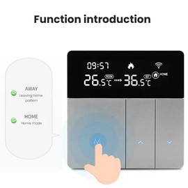 Roarrter AVATTO Tuya WiFi Smart Thermostat Temperature Controller 100-240 V Remote Electric Control,Google Home Yandex