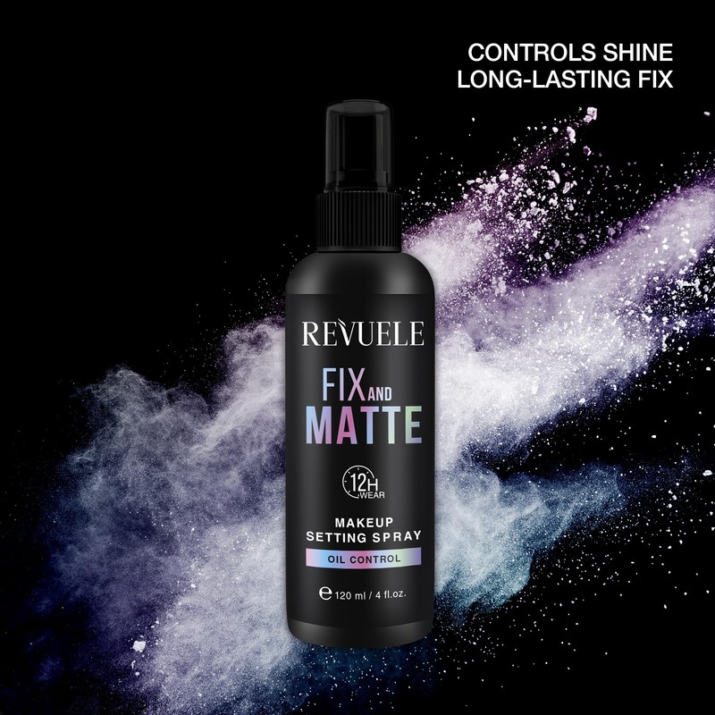 Revuele Makeup Setting Spray Fix And Matte 120ml