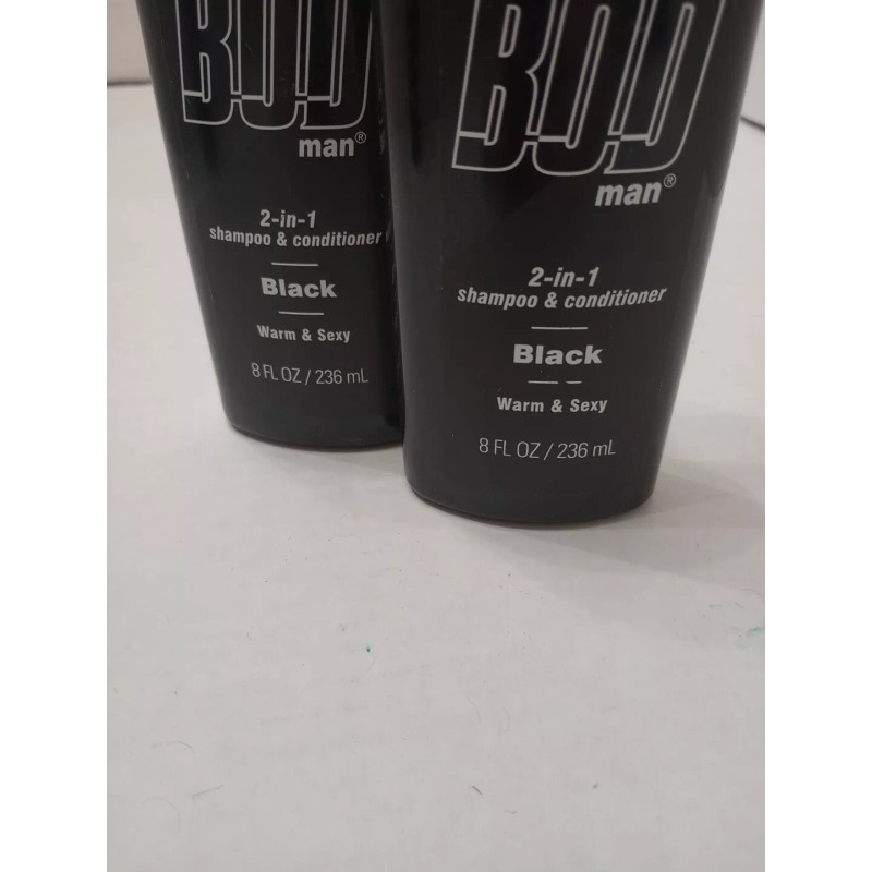 BOD man 2X Bod Man BLACK 2-in-1 Shampoo & Conditioner