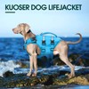Kuoser Life Jacket Dog Medium, Life Jackets for Dogs, Life