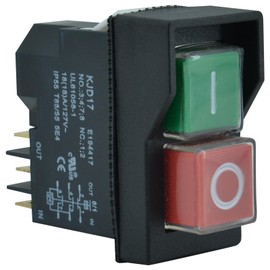 Push Button Switch Compatible with DKLD LDZ-6-4 6-pin 18A 127V T85/55 5E4 IP55