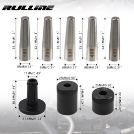 34720 Injector Seal Installer Kit 8Pcs，Compatible with Ford GM and Subaru Engines etc.Ensure Precision Seal Installation for Optimal Engine Performance