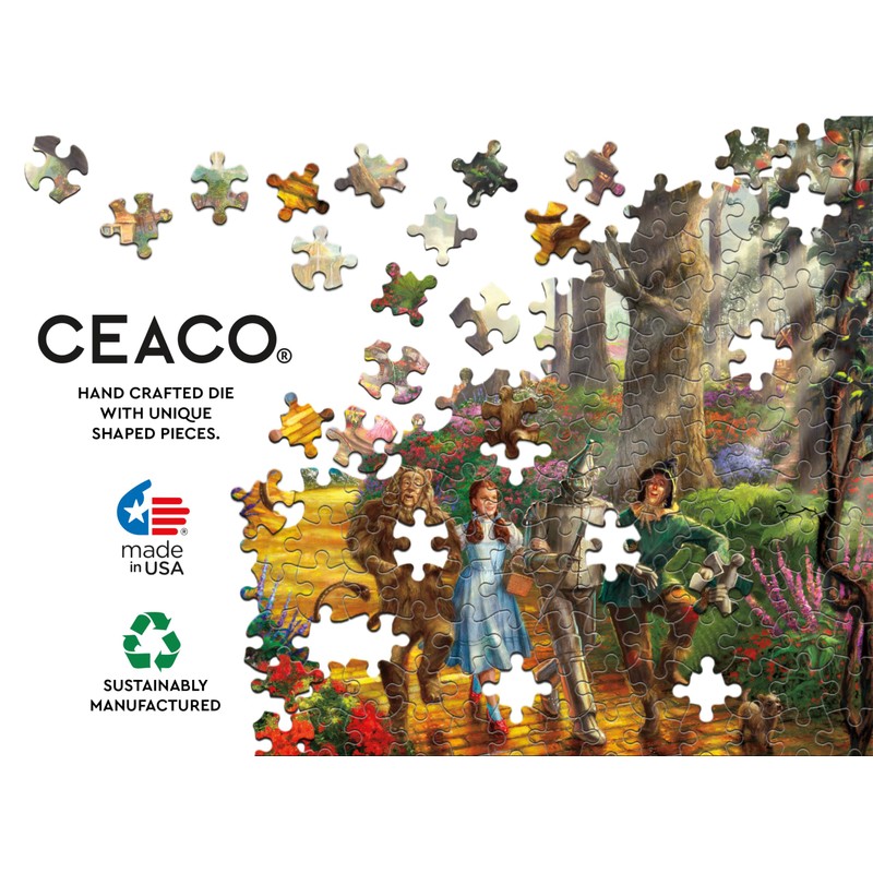 Ceaco - Thomas Kinkade - Follow The Yellow Brick Road