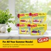 Glad Food Storage Containers, GladWare Summer Edition with Reversible Lid
