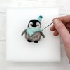 Bergin & Bath Needle Felting Kit, Penguins. Make Three Sweet