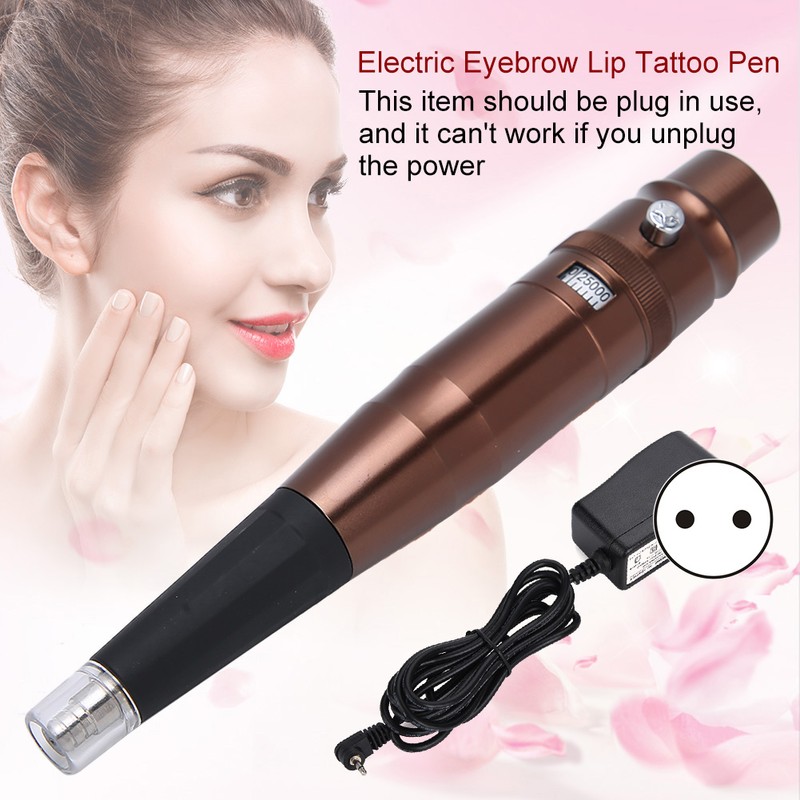 Tattoo Pen Miroblading Semi Permanent Eyebrow Eyeline Lip Makeup Machine