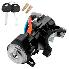 Ignition Assembly, Lock Cylinder Switch & Cylinder Housing, with Keys, Compatible with Kia 2014-2019 Soul L4 1.6L/2.0L, 2015-2019 Soul EV, Replaces# 81910-B2100
