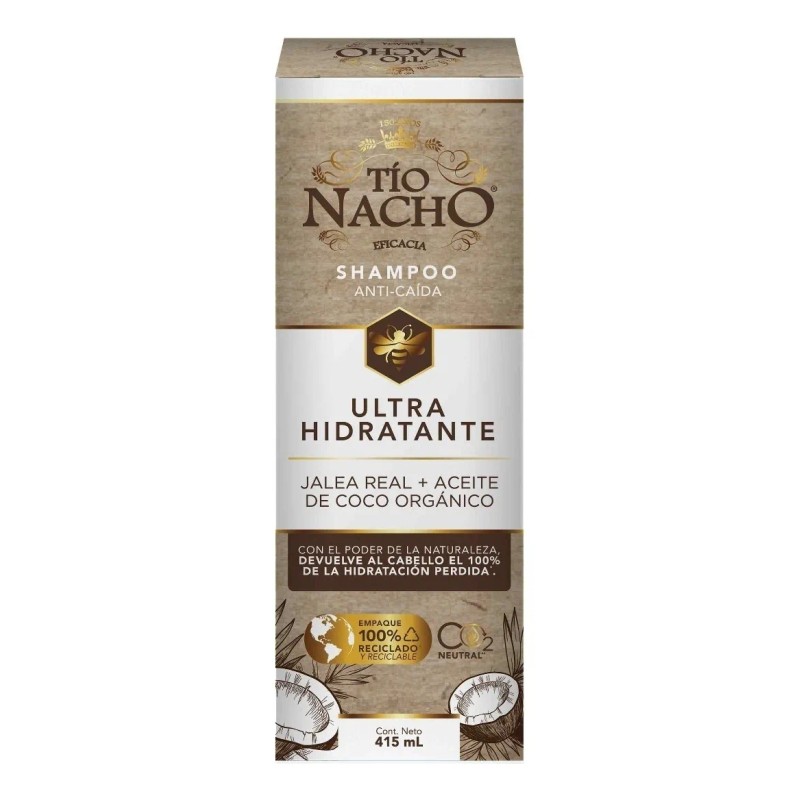 Shampoo Tío Nacho Ultra Hidratante X 415 Ml
