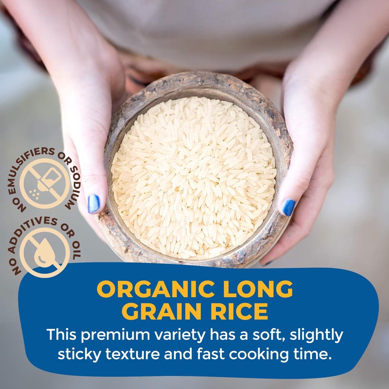Lotus Foods Organic White Jasmine Rice - Jasmine Rice, Gluten