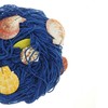 Bilipala Mediterranean Fishing Net Decoration, Fish Netting with Seashell Decor,