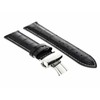 Ewatchparts 19mm Leather Watch Band Strap Compatible With Montblanc Watch