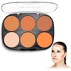 Biseú, Paleta De Contorneadores En Polvo, Bronzer, Contour, Iluminador, 24gr