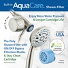 AquaCare Magneton 8-setting Magnetic Docking Hand Shower with Built-in Shower