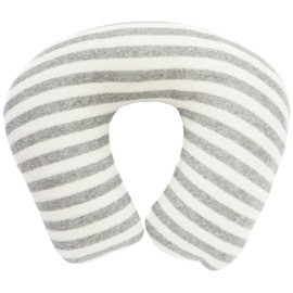 ADVANCE Travel Air Neck Pillow Cotton Terry Pile Border Made in Japan Gray gy