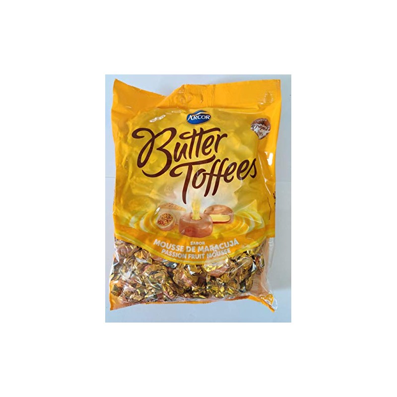 ARCOR Bala Butter Toffees Mousse de Maracuja/Passion Fruit Mousse 600