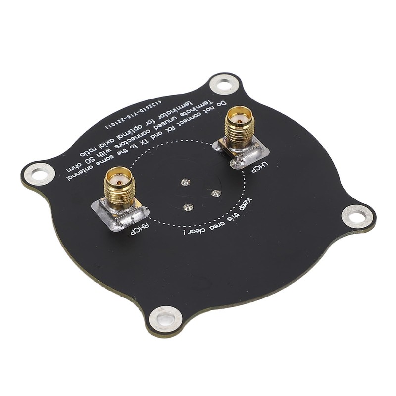Triple Feed Patch Antenna, Directional Circular Polarized Antenna with High